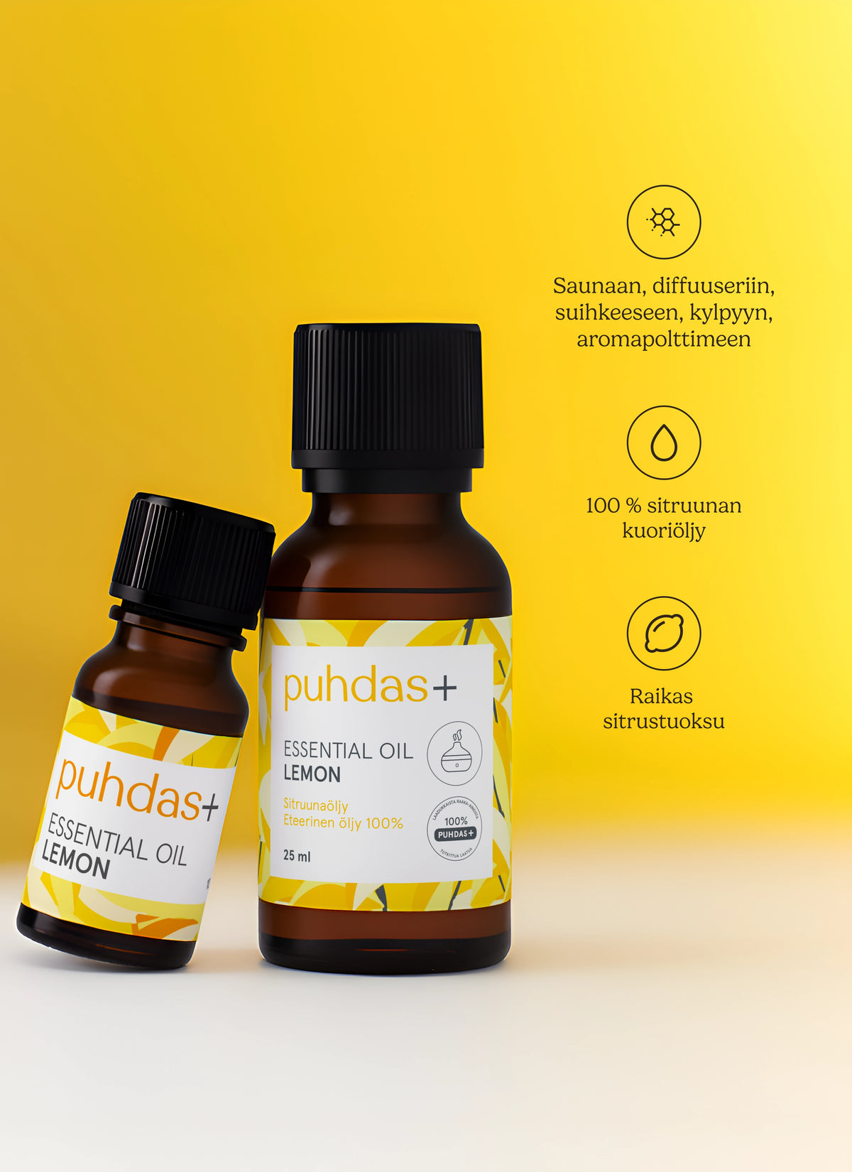 Eteerinen Sitruunaöljy - Lemon Oil