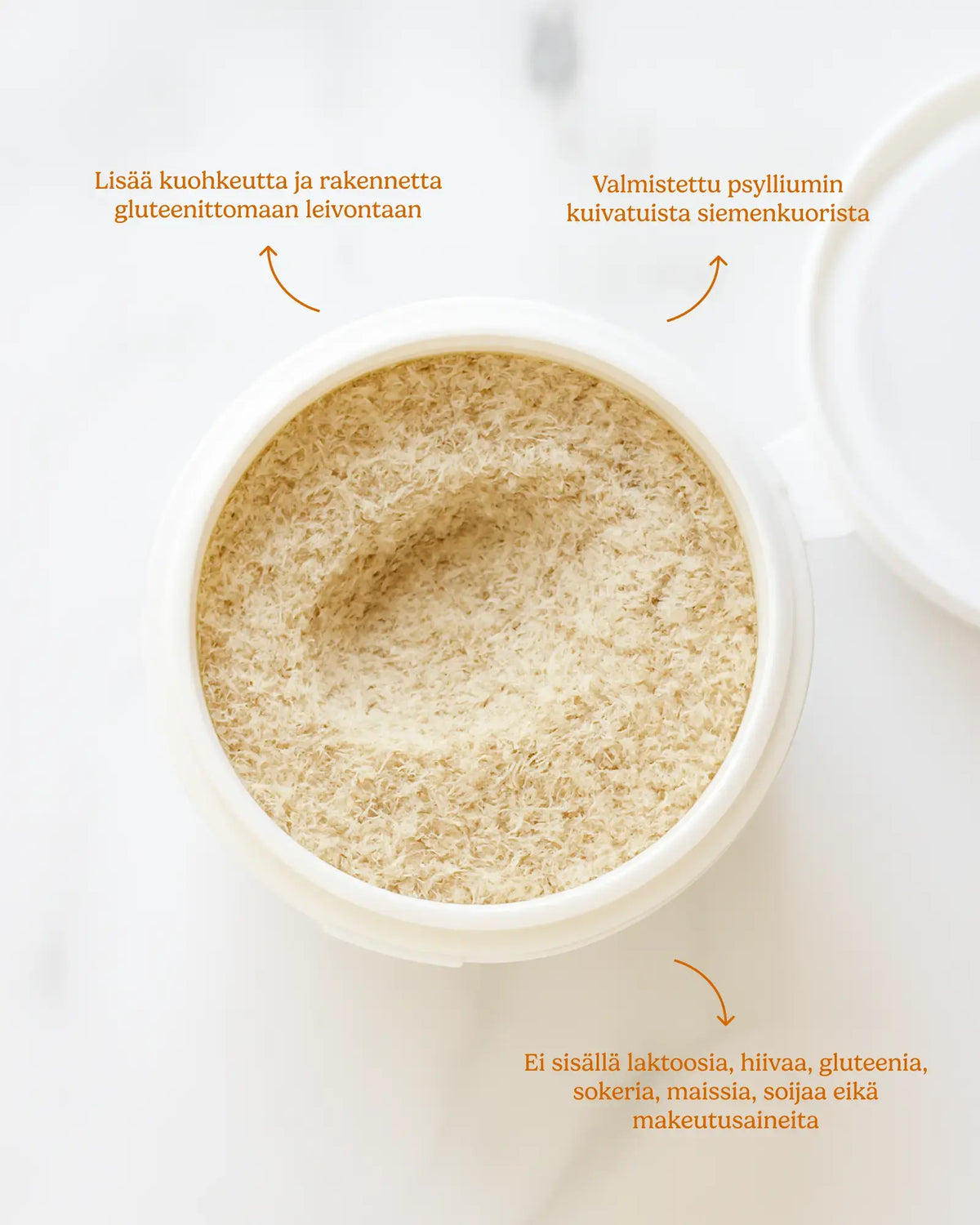 Premium Psyllium kuitu 180 g