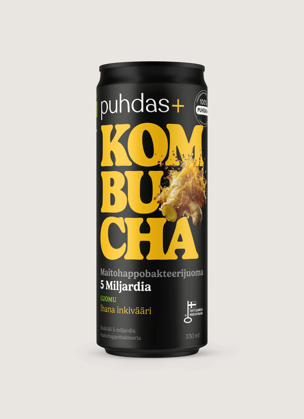 Kombucha Ihana inkivääri 330 ml